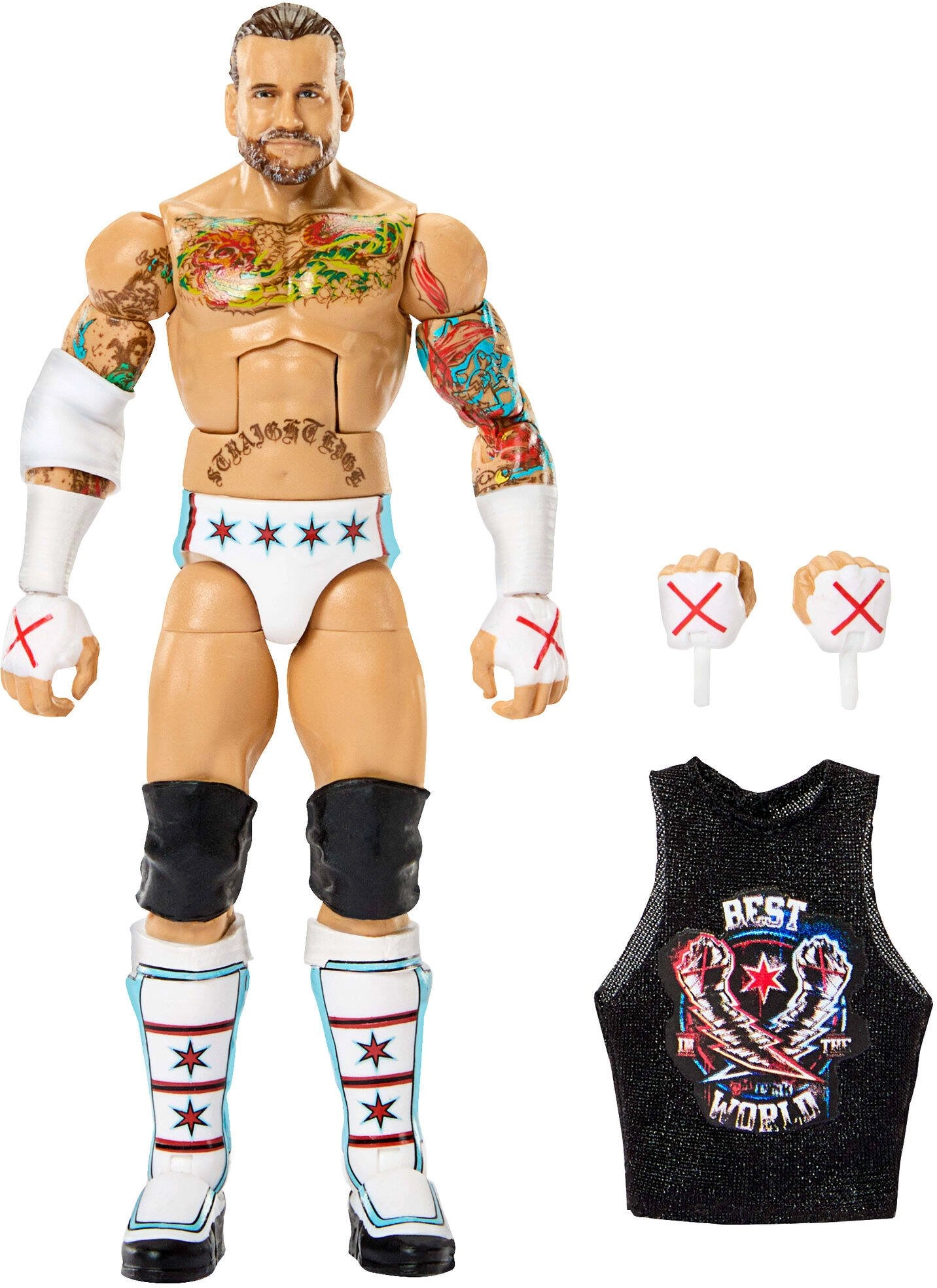 WWE Elite Collection CM Punk Action