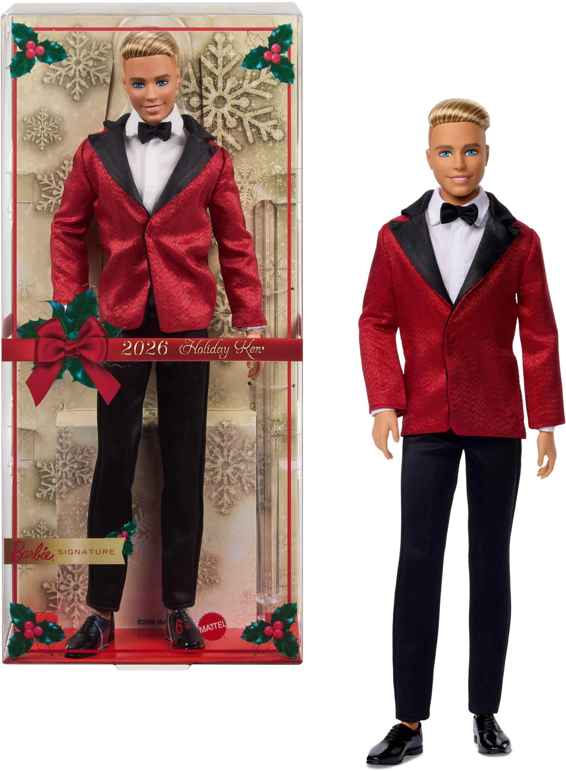 Barbie Signature 2026 Holiday Blonde Ken