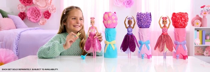 Barbie Petal Pop Fashion Dolls  Scented