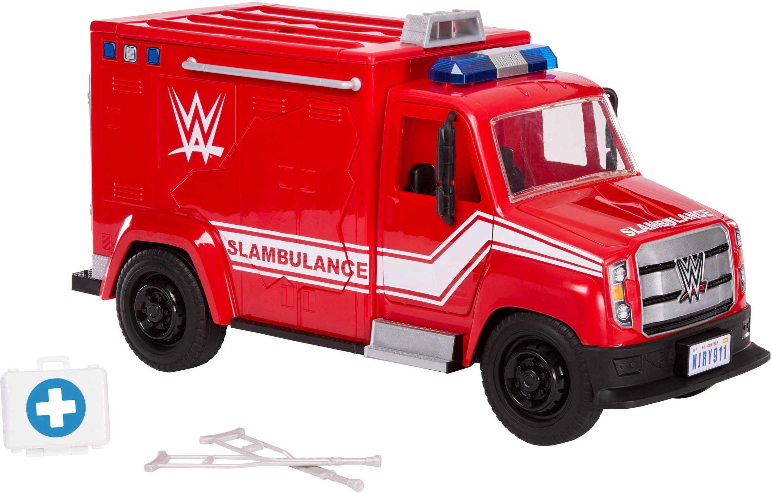 WWE Slambulance Vehicle JMR51 0194735384037 194735384037