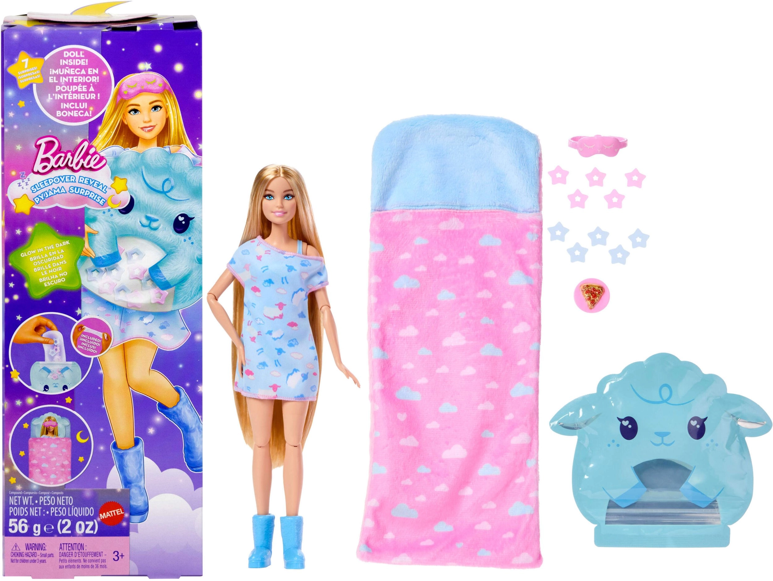 Barbie Party Unboxed Sleepover Reveal Series