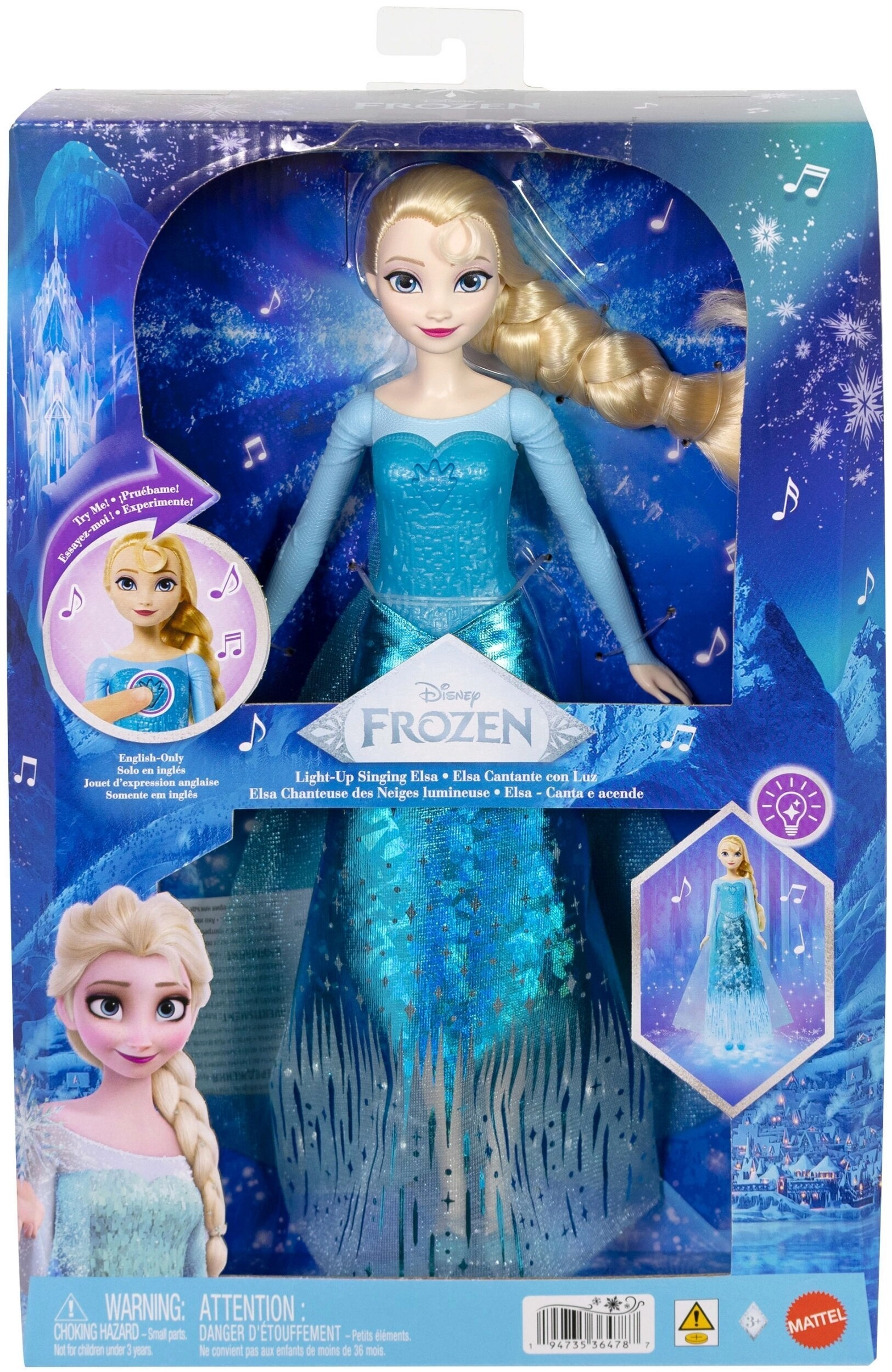 Disney Frozen Frozen Singing Elsa 0194735391462