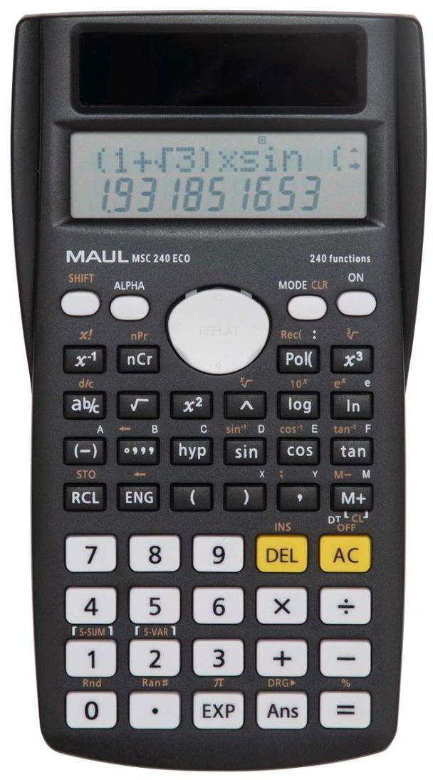 MAUL desktop calculator MSC 240 ECO