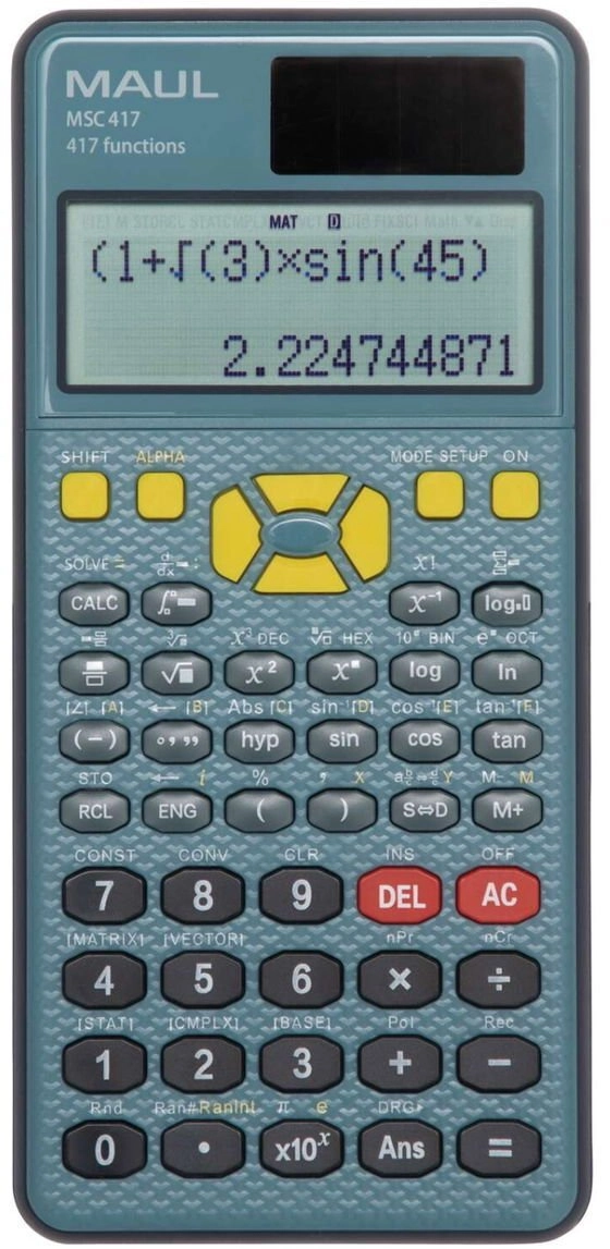 MAUL desktop calculator MSC 417 scientific