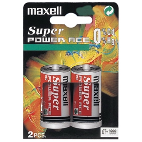 Maxell Super Ace Single-use battery Zinc-carbon