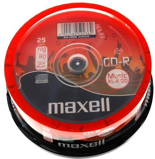 Maxell CD-R 700 MB 52x 25
