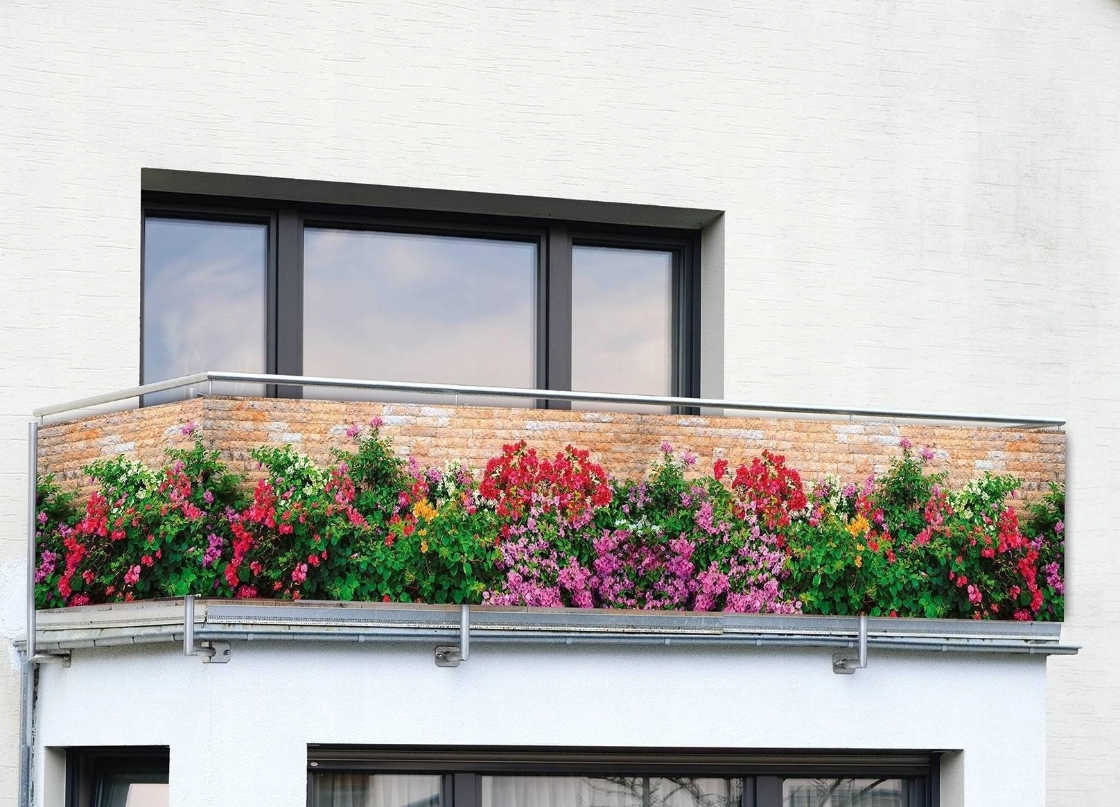Maximex Floral balcony cover 5 m