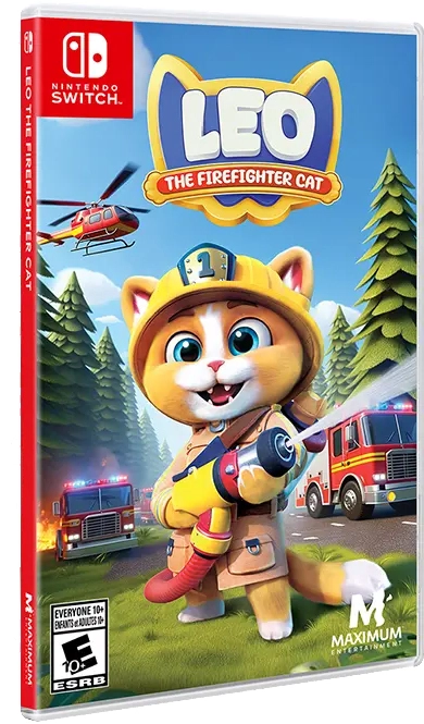 Maximum Games Leo the Firefighter Cat