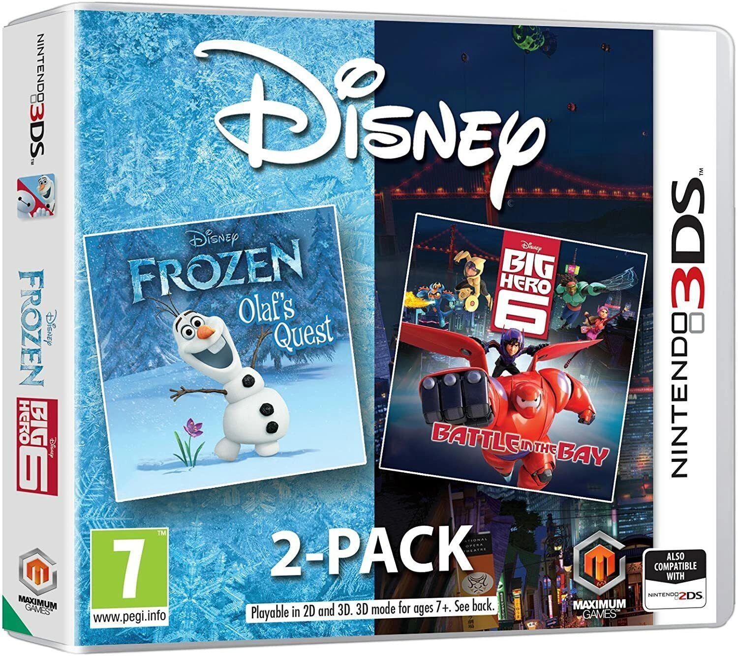 Disney Frozen Big Hero 6 Double