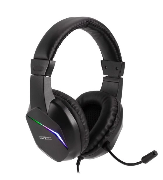 Maxx Tech MXT-MX40-MULTI Austiņas Vadu Speļu Melns