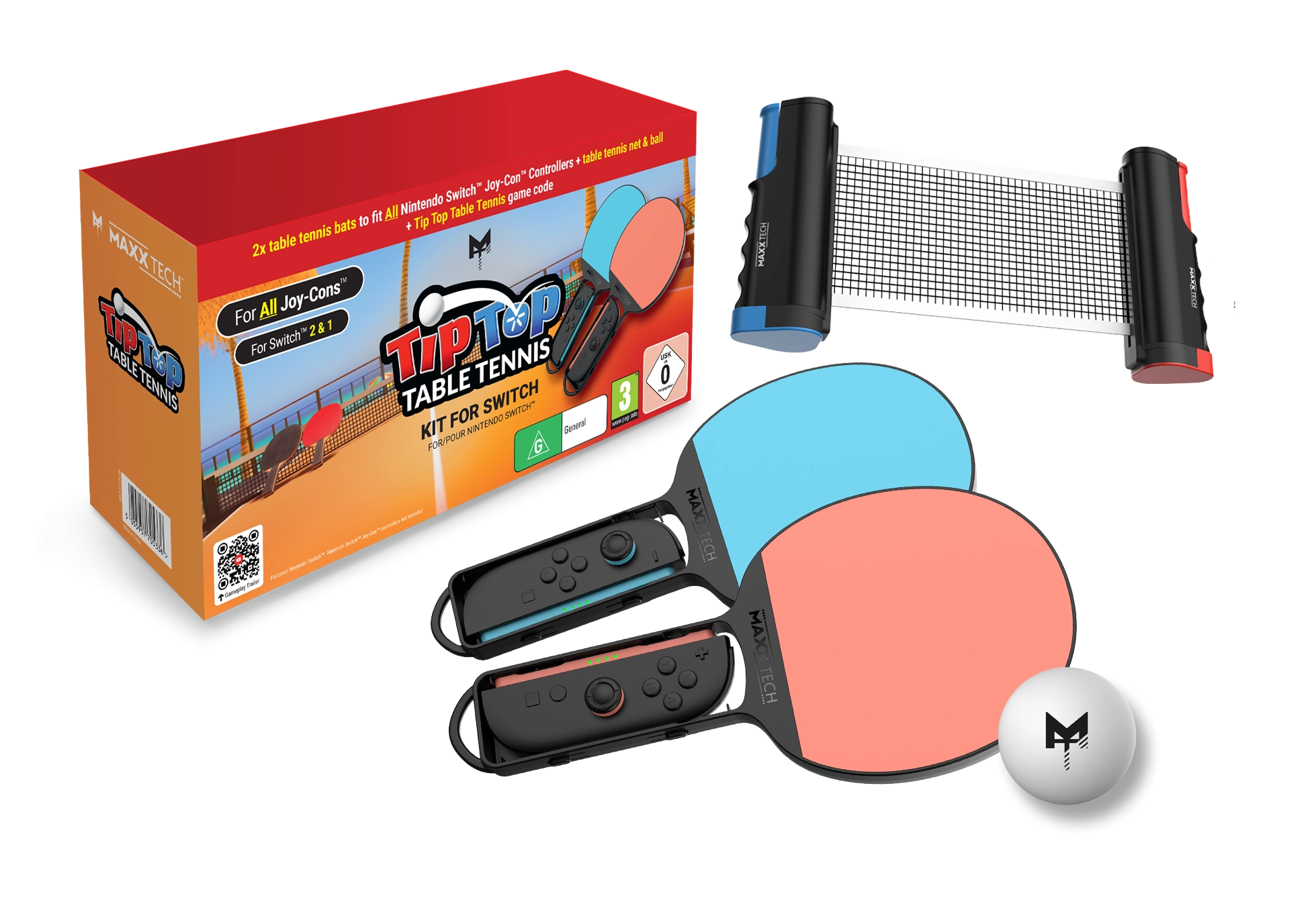 Maxx Tech Tip Top Table Tennis