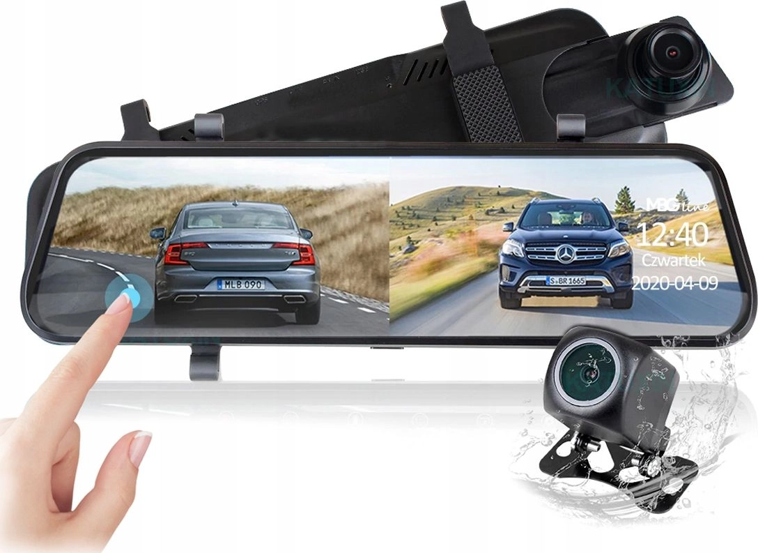 Video recorder mirror MBG LINE HS900
