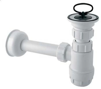 McAlpine Bottle 5/4" DN32 Low White
