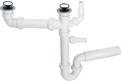 McAlpine Tube Siphon 1.5" (HC7+DO2-W)