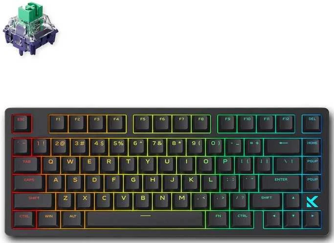 MCHOSE Jet 75 Gaming Keyboard  Black