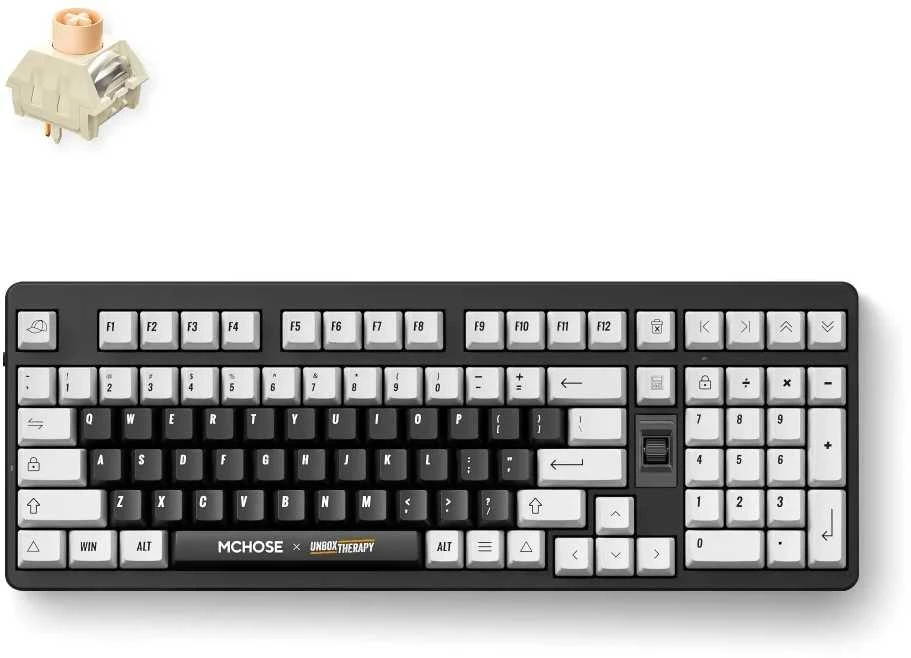 Klawiatura MCHOSE UT98 Kailh Icy Creamsicle Switch (HW-UT98-1)