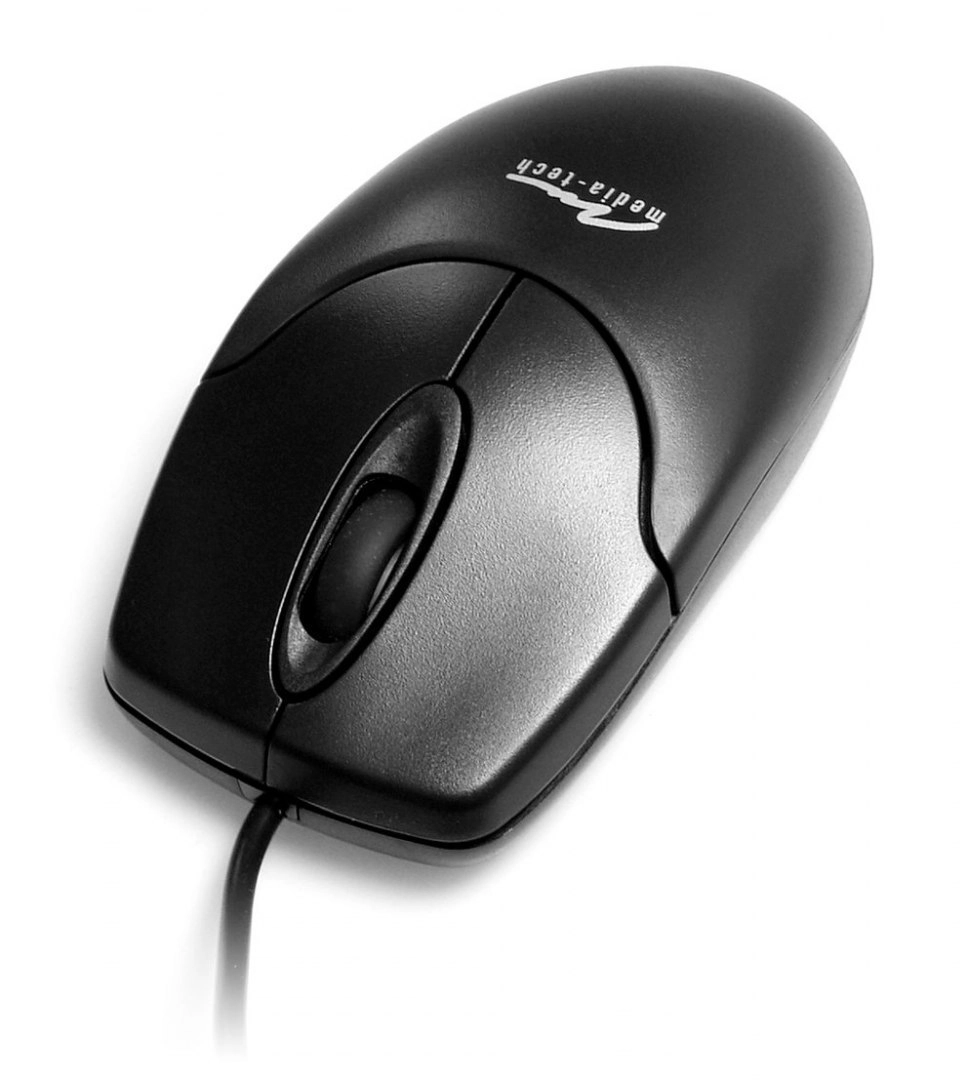 Media-Tech MT1075K-PS2 mouseOffice Right-hand PS/2 Optical