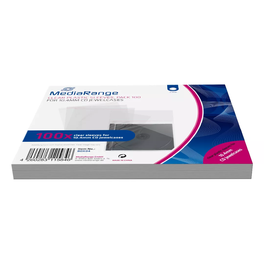 MediaRange BOX04 optical disc case Sleeve