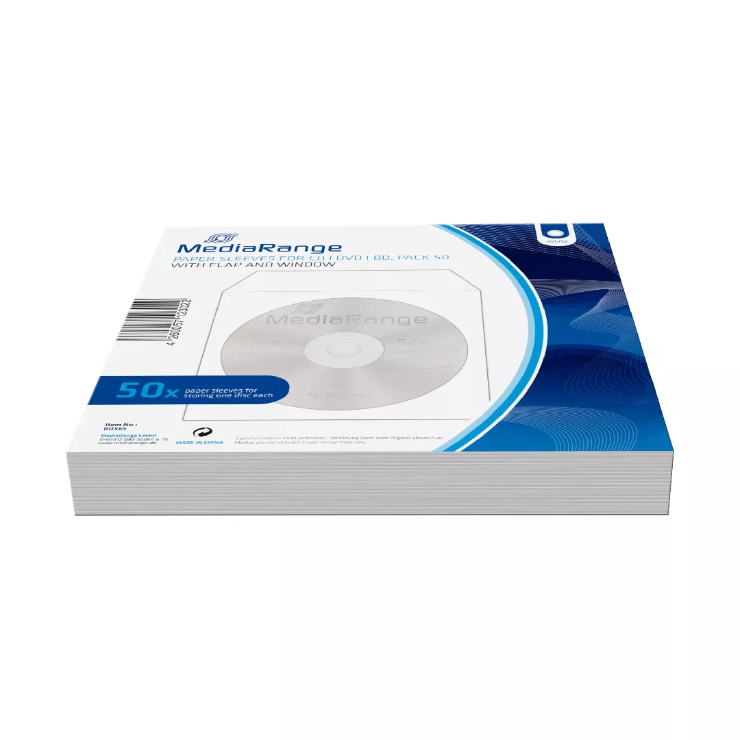 MediaRange BOX65 optical disc case Sleeve