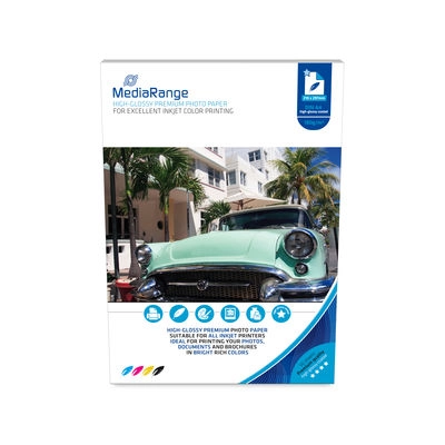 MediaRange MRINK117 photo paper A4 White