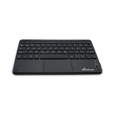 MediaRange MROS130 tastatūra Birojs Bluetooth sistēma QWERTZ Vācu Melns