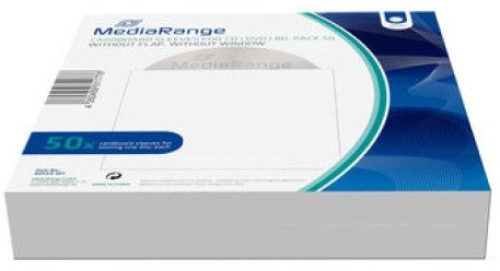 MediaRange cardboard pockets without flap and