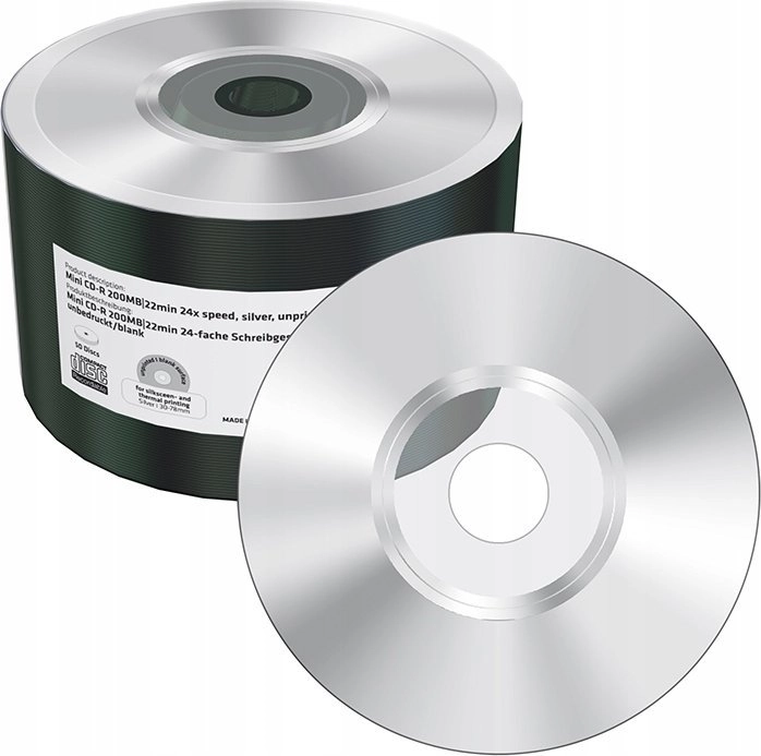 MediaRange MediaRange CD-R 200MB 50pcs unbedruckt/blank