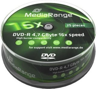 MediaRange DVD-R 4.7 GB 16x