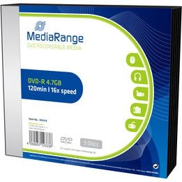 MediaRange DVD-R 4.7GB 120min 16x