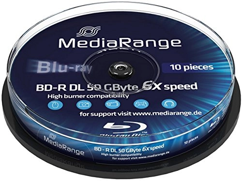 BD-R DL 6x CB 50GB MediaR