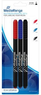 MediaRange Record markers 3 colors (MR701)