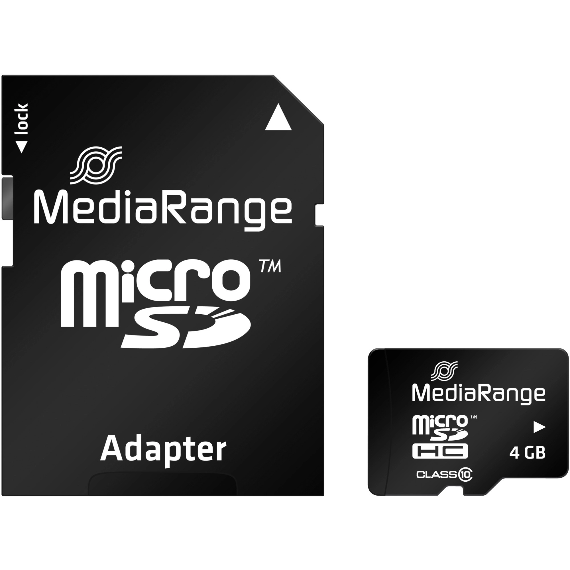 MEDIARANGE flash memory card (microSDHC/SD adapter