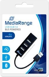 HUB USB MediaRange 3x USB-A 2