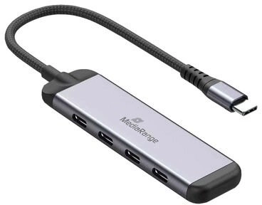 MediaRange USB-HUB 4-Port 3x USB-C 3