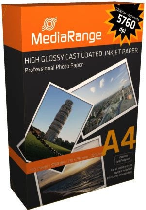 MediaRange Photo paper for A4 printer