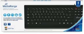 MediaRange keyboard Cable keyboard ultr flat