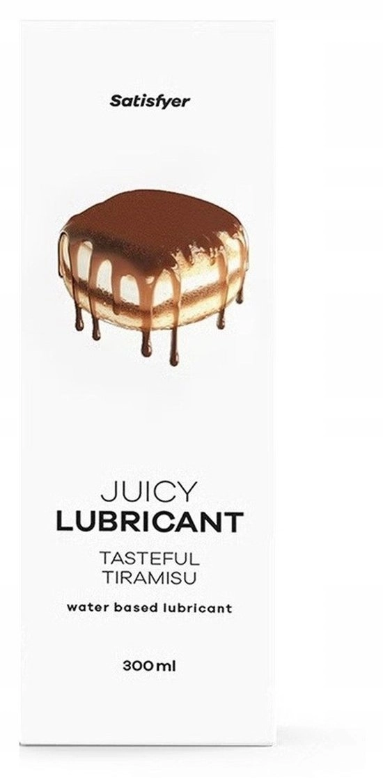 SATIFYER_Water Based Lubricant Tasteful Tiramisu 300ml