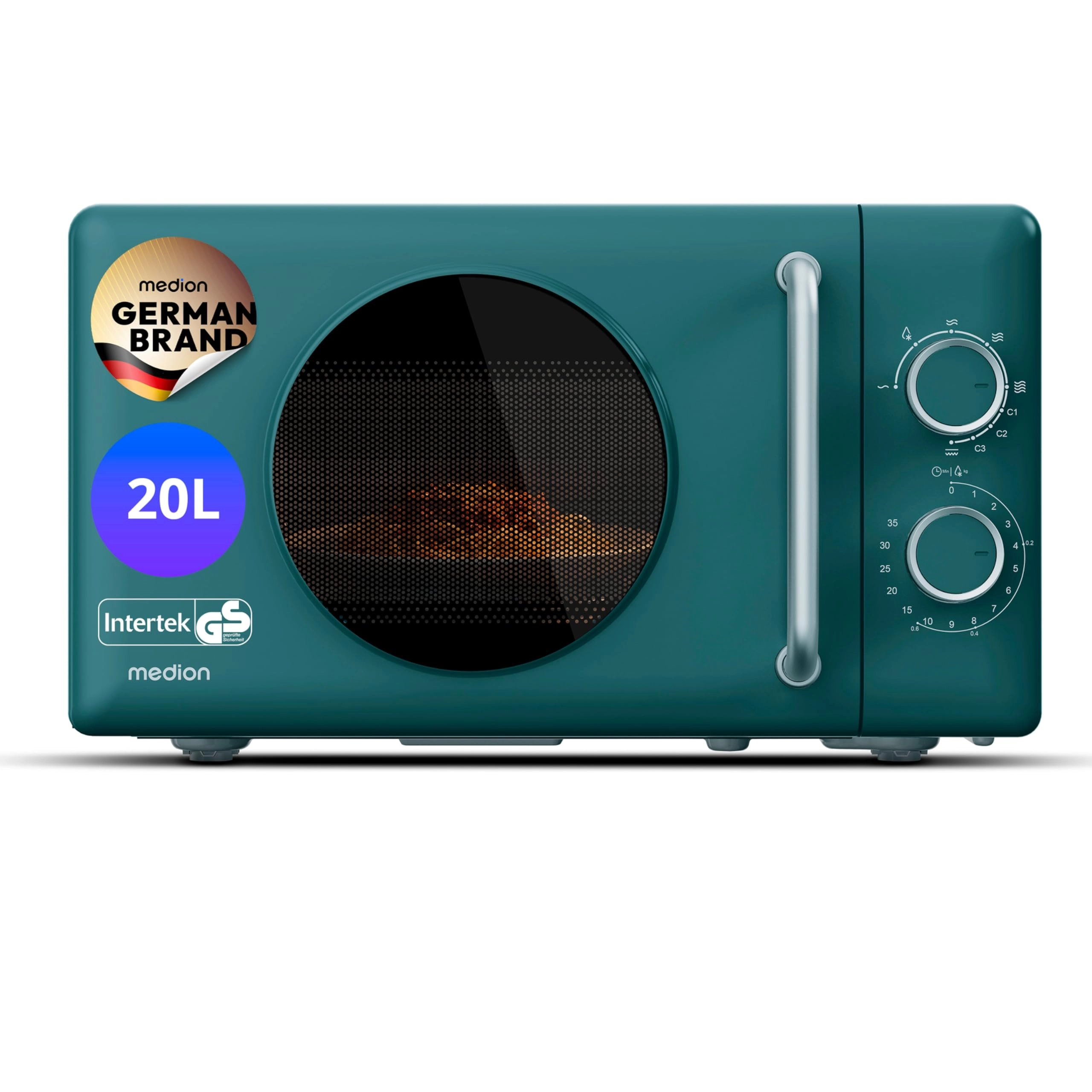Medion MD100119 Retro microwave petrol 800W