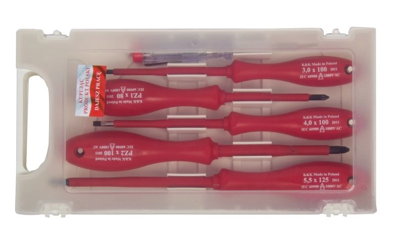Mega Zestaw wkrętaków elektrotechnicznych 1000V +
