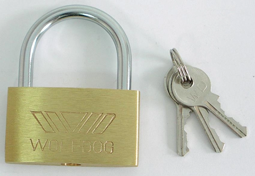 Mega Brass Padlock 30mm 3 Keys