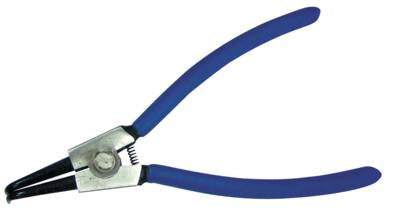 External circlip pliers 200mm curved (