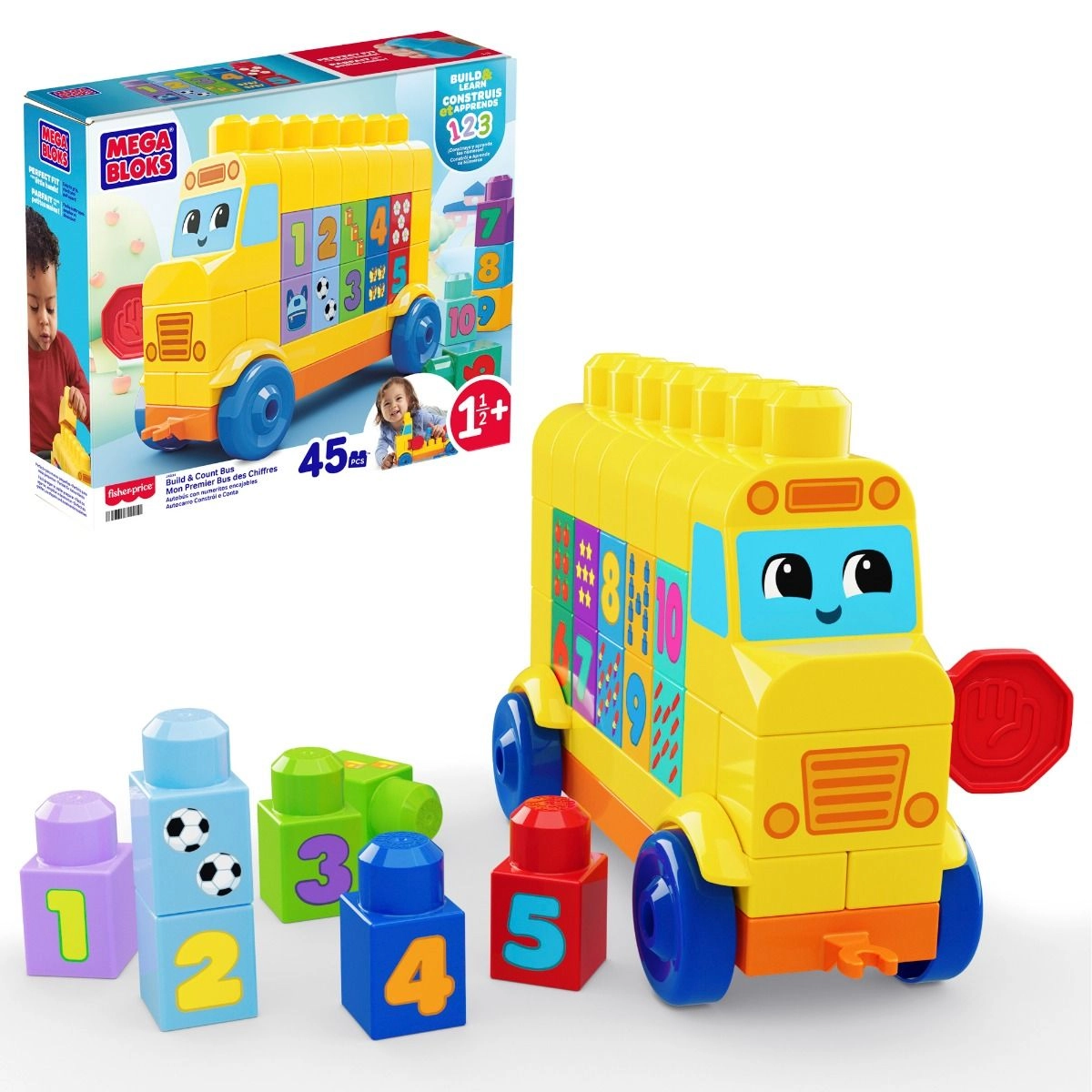 MEGA BLOKS school bus JKG34 /3
