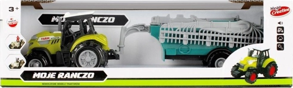 Mega Creative Traktor z akcesoriami Moje