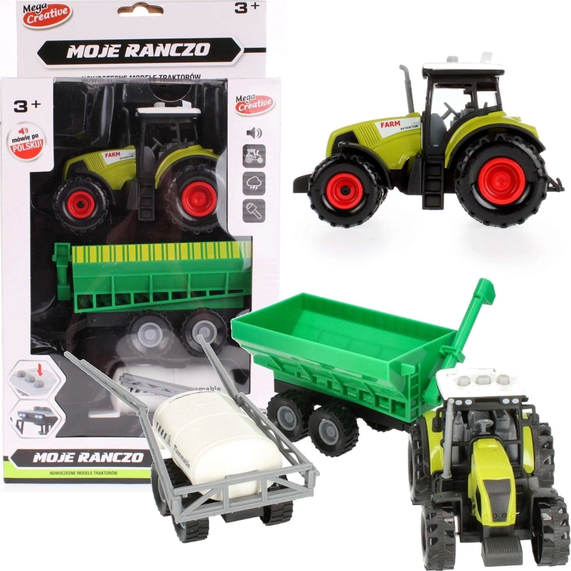 My Ranch tractor with MC accessories