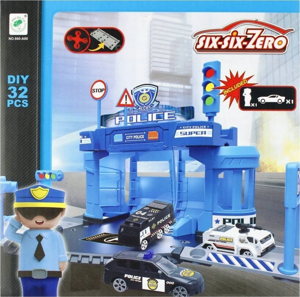 Mega Creative PARKING POLICJA AKC MET