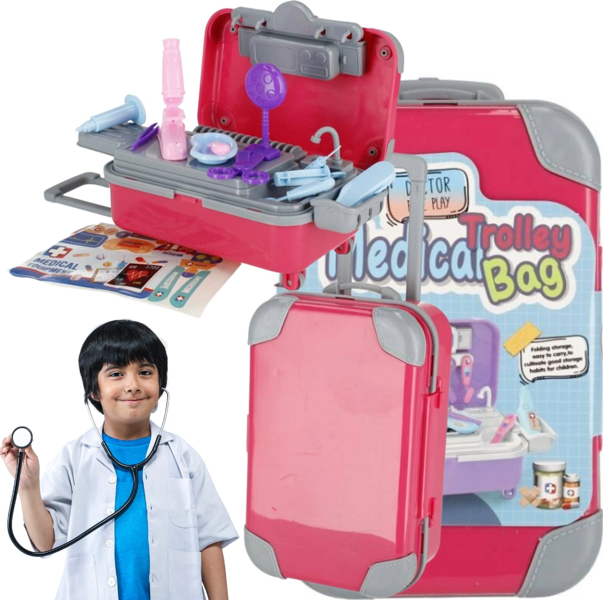 Mega Creative ZEST LEKARSKI 10X15X7 WALIZKA