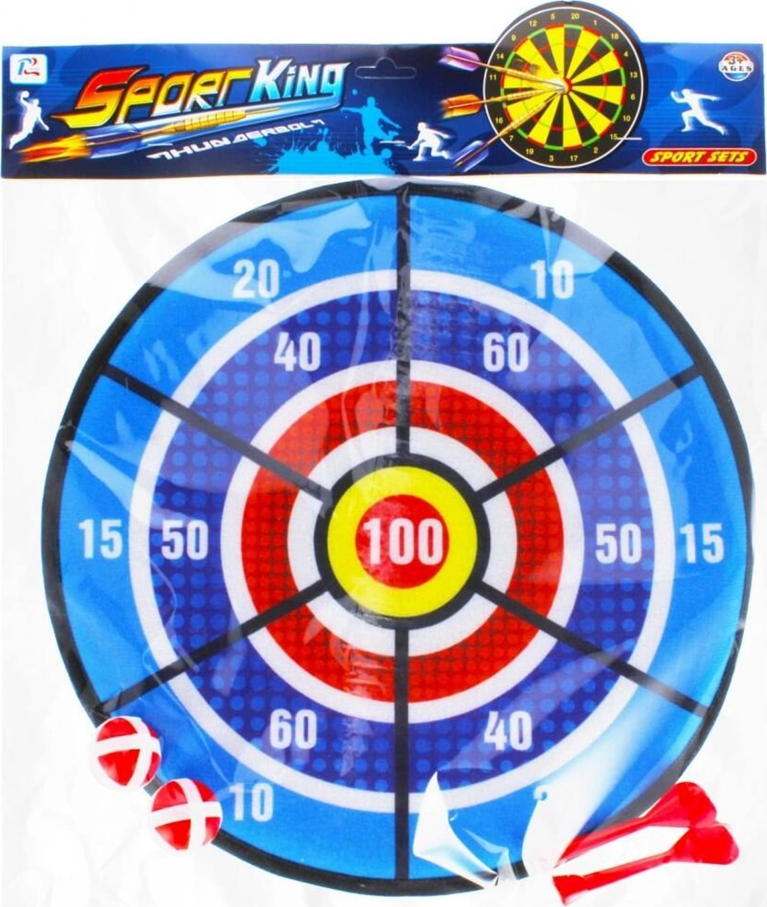 Mega Creative TARCZA Z PIL/RZUTK 39X46