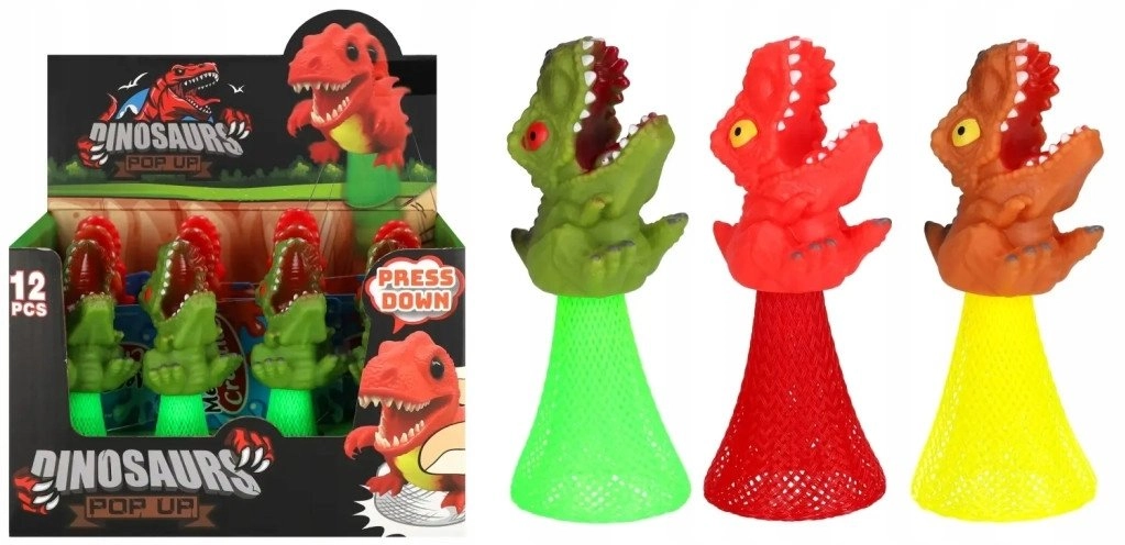 Mega Creative ZAB SKACZ DINO 11CM