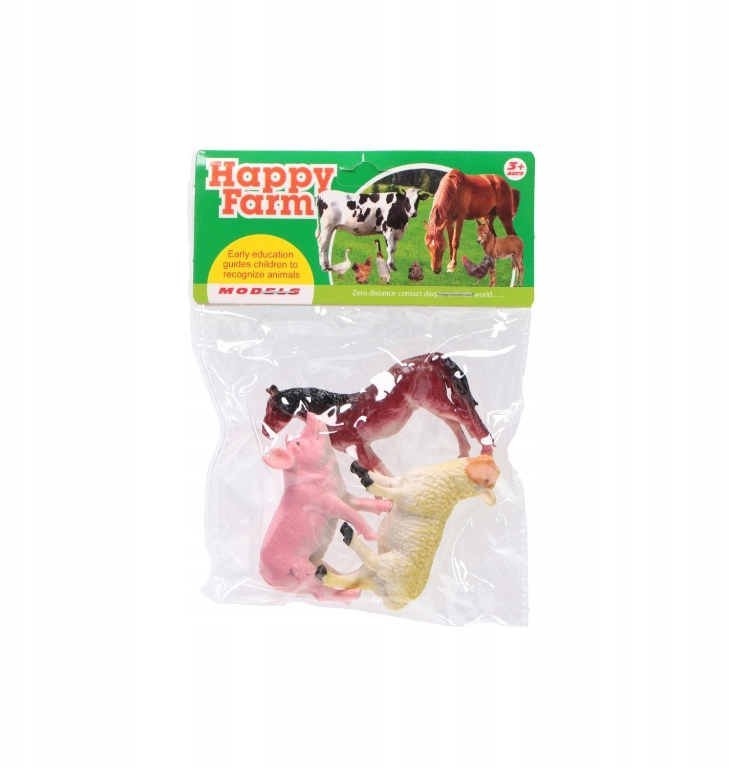 Mega Creative Figurine PET 3PCS 12X16X2
