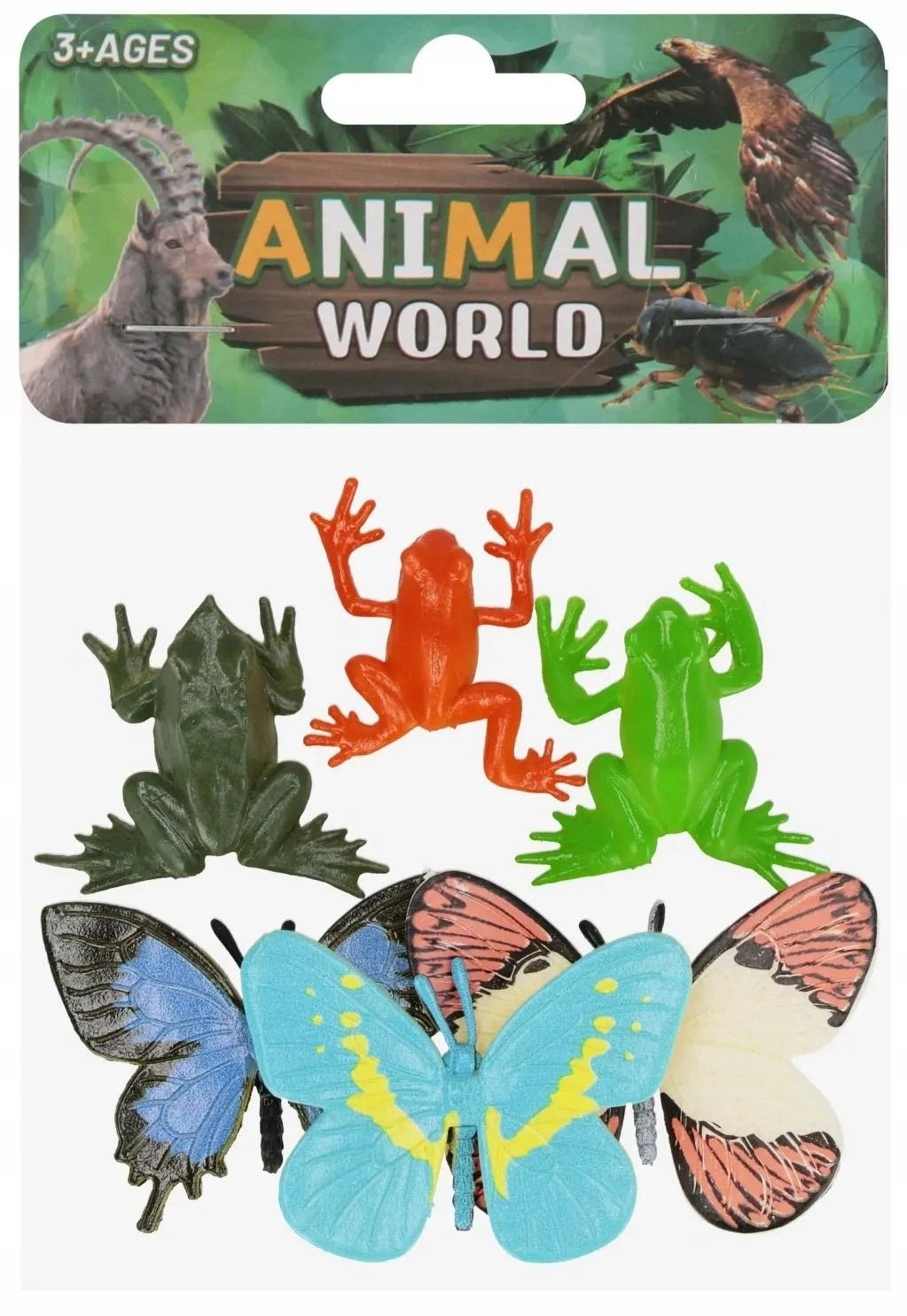 Mega Creative ANIMAL BUTTERFLY/FUN 6PCS 10X16
